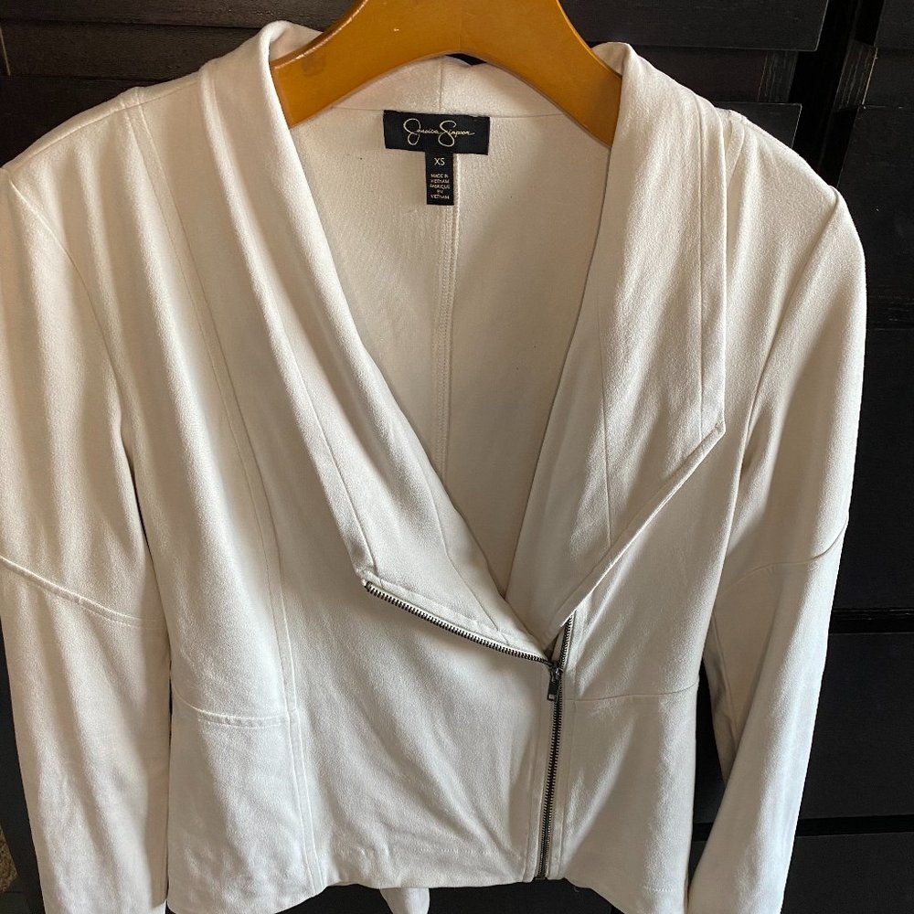 Jessica Simpson Faux Suede Light Jacket- Size XS